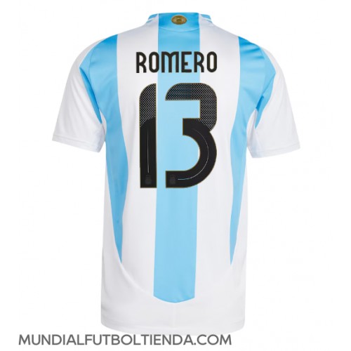 Camiseta Argentina Cristian Romero #13 Primera Equipación Replica Copa America 2024 mangas cortas